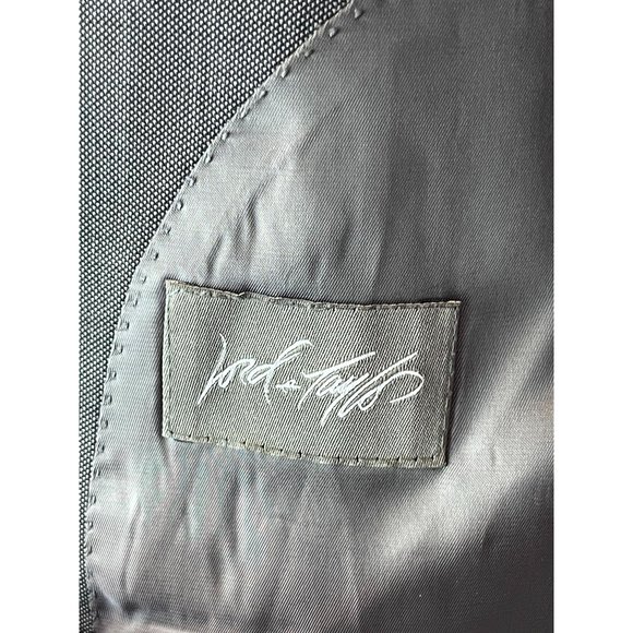 Lauren Ralph Lauren Mens Blazer Coat Jacket Single Breasted Slate Gray Size 40R - Picture 7 of 7